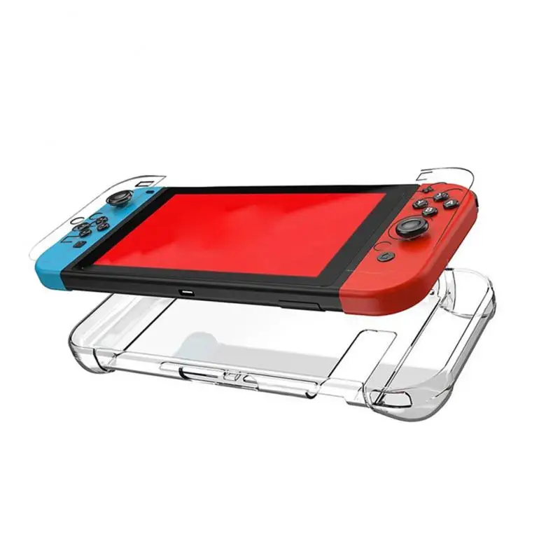 Ультратонкий прозрачный защитный чехол для Nintendo Switch Жесткий Чехол ПК с