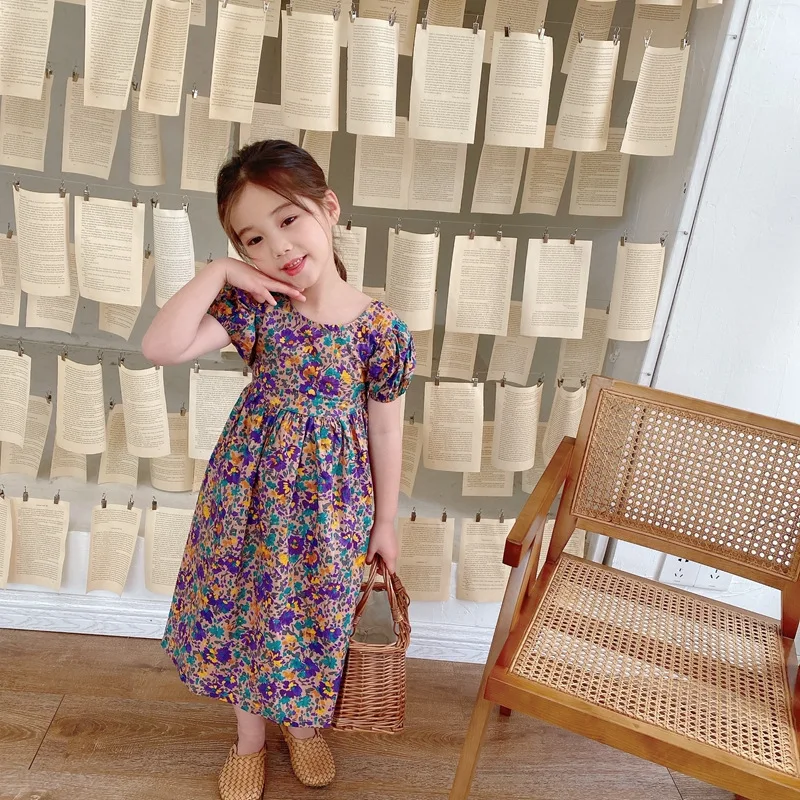 Платье для девочек-подростков Элегантные летние платья с открытой спиной