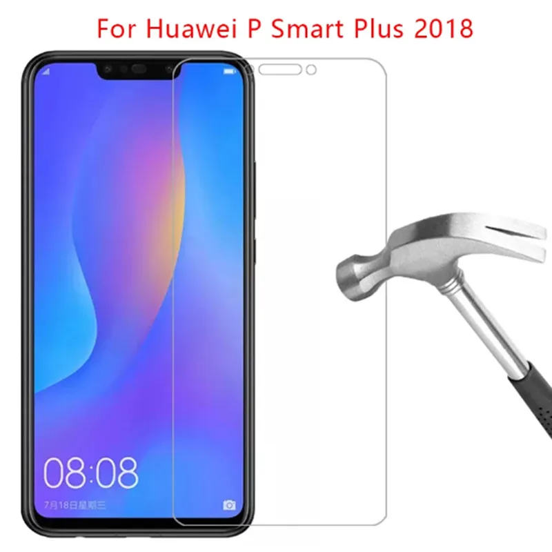 

3pieces 9H Tempered Glass For Huawei P smart plus p smart 2018 2019 2020 2021 Safety Screen Protector on Huawei p smart pro 2019