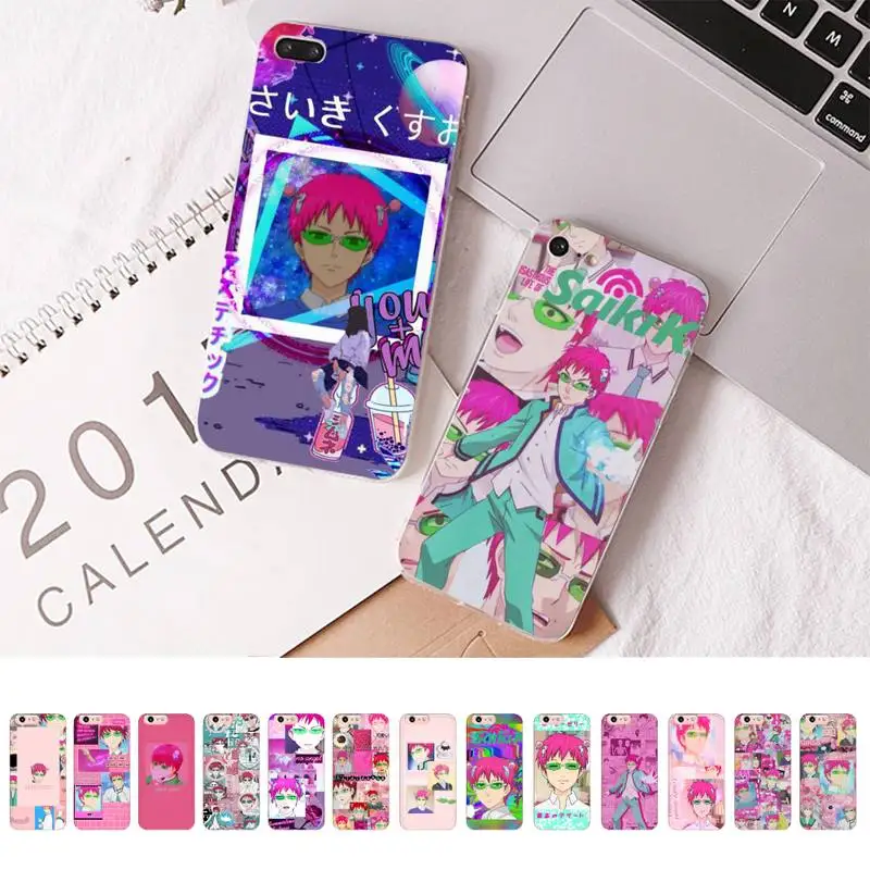 

The Disastrous Life of Saiki K Saiki Kusuo Phone Case for iPhone 13 11 12 pro XS MAX 8 7 6 6S Plus X 5S SE 2020 XR case