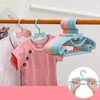 51020pcs kids clothes hanger flexible racks plastic display hangers children coats hanger baby clothing organizer