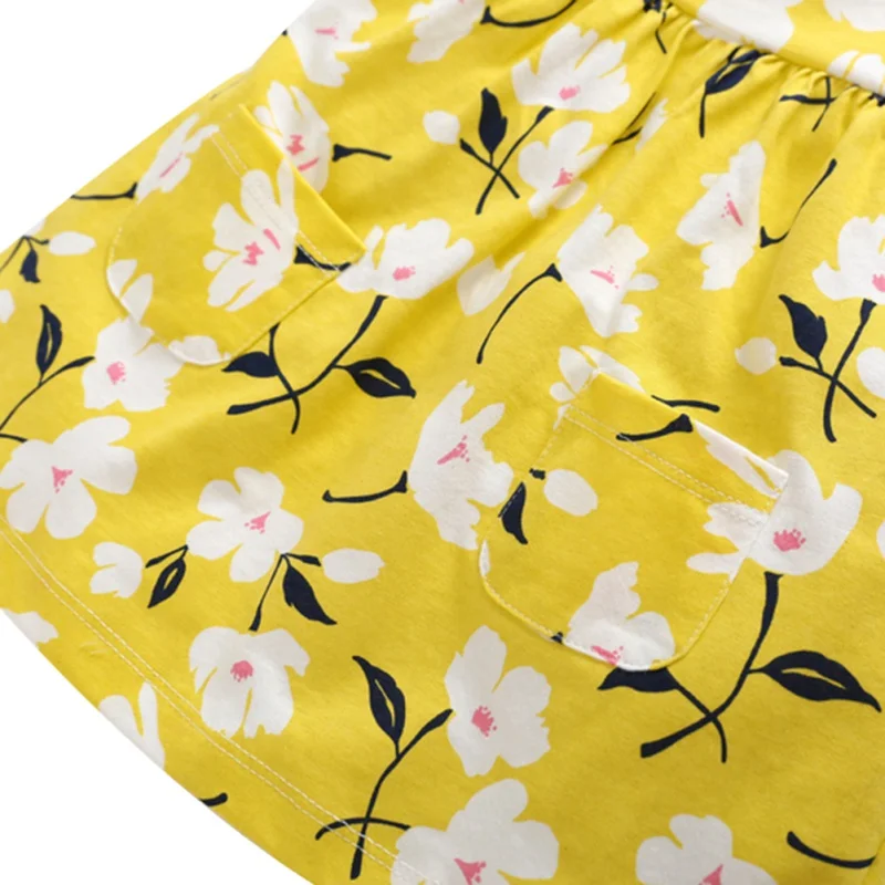 New Baby's Set Two Piece Long Sleeved Trousers Girls Full Body Floral Print Shirt Solid Color Pants |