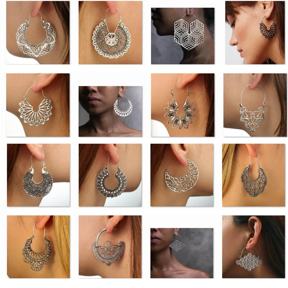 Модные Индийские этнические Драгоценности металлическая подвеска с кисточкой