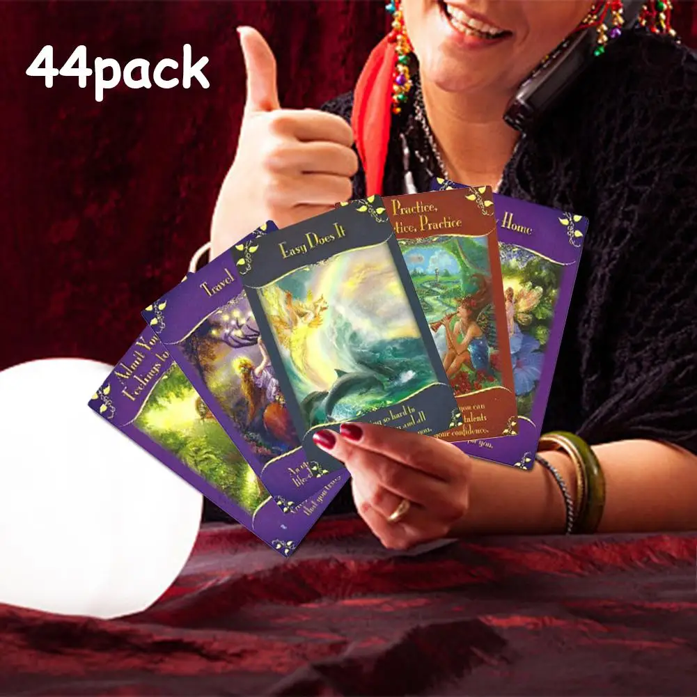 Чтение карт Fate Tarot для подростков веселые настольные карты игра Deck Oracle загадочные