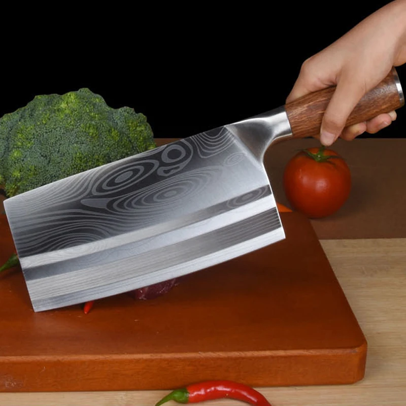 Нож для нарезки универсальный нож мясника кухонные ножи из нержавеющей стали