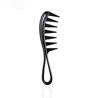 three dimensional handle oil comb for hair salon special big tooth comb