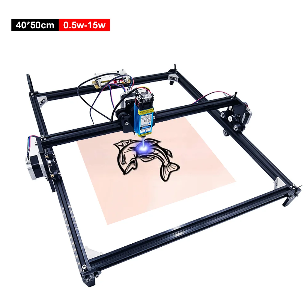 

Лазерный гравер 4050, 2-осевой лазерный гравер «сделай сам» для резьбы по дереву и металлу, настольный мини-гравер по дереву, Гравировальный пр...