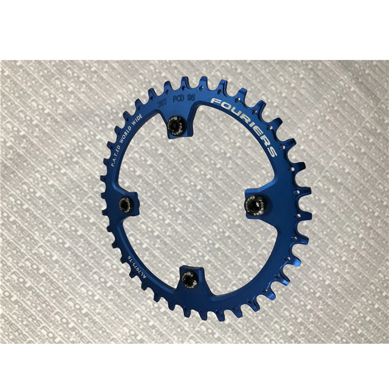 

FOURIERS CR-DX010 MTB велосипед коленчатый набор цепной диск цепь колеса BCD96mm