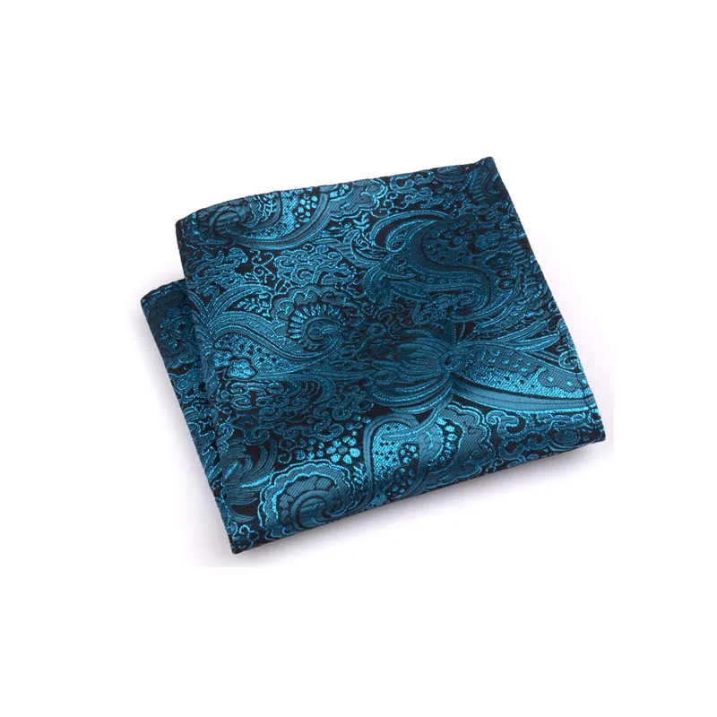 Мужской винтажный платок с цветочным принтом IE998 квадратный шелковистым в