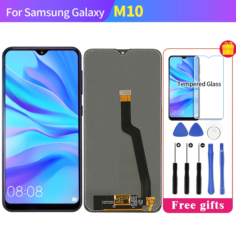 Оригинальный ЖК дисплей для Samsung Galaxy M10 2019 SM 105 M105F M105DS кодирующий преобразователь