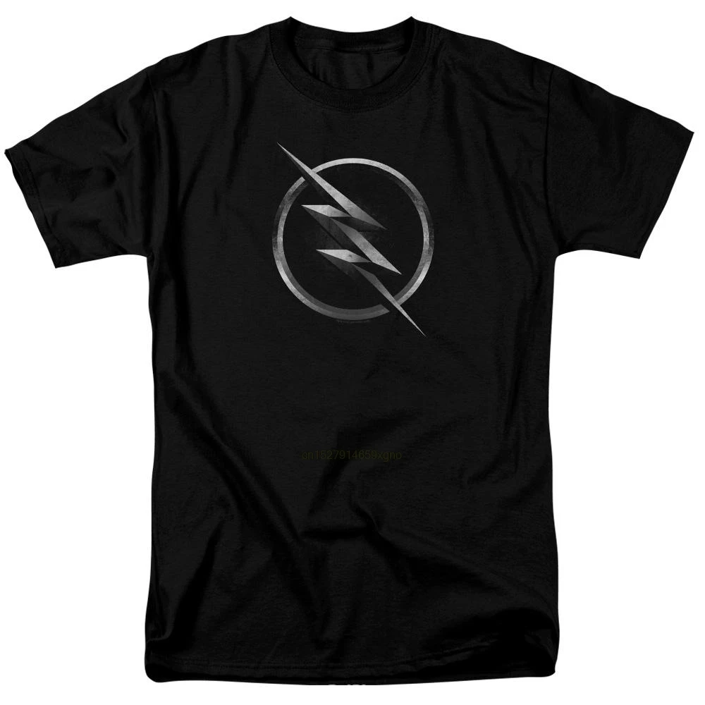 2019 Мужская футболка с принтом хлопковая коротким рукавом логотипом Flash Zoom |