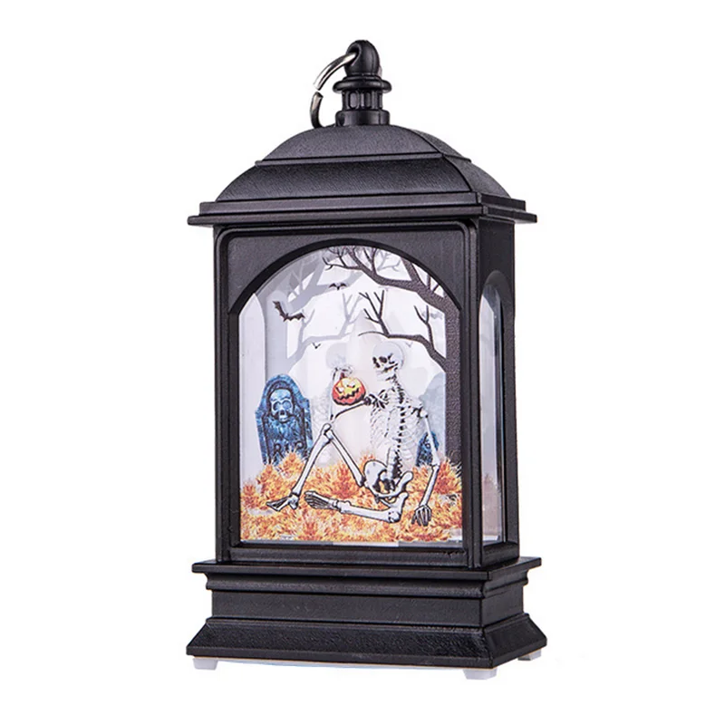 1 шт. светодиодный отличительный светильник пламени подвесной фонарь на Хэллоуин