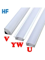 10pcs Corner Aluminium Profile Channel Holder for LED Strip Light Bar Under Cabinet Lamp Kitchen Closet