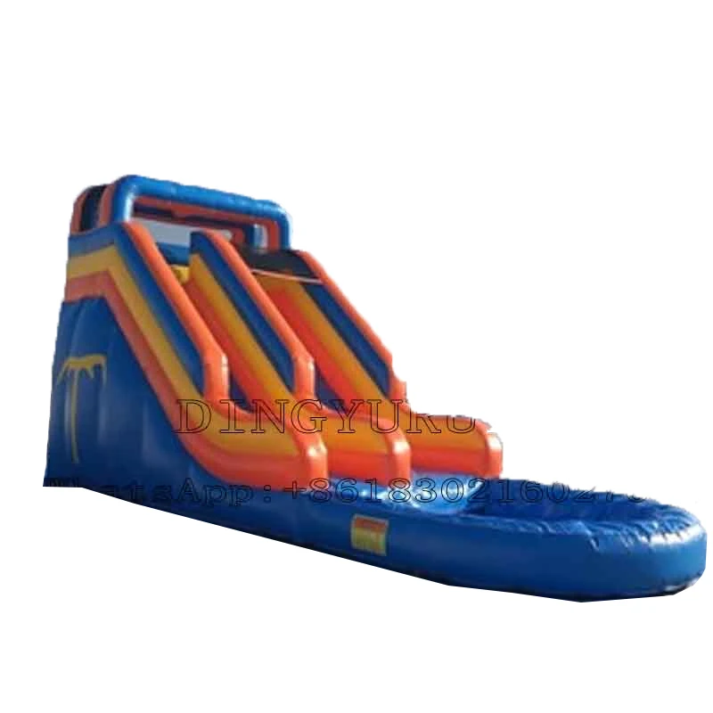 

PVC Inflatable Water Slide Outdoor Kids Jumping Bouncy Game with Pool