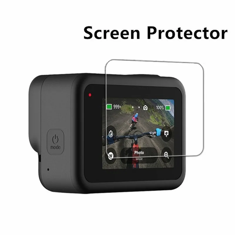 

Screen Protector for GoPro Hero 8 Black Tempered Glass Screen Protector Protective Lens Film Housing Cover