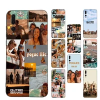 pogue life outer banks phone case soft silicone case for huawei p 30lite p30 20pro p40lite p30 capa