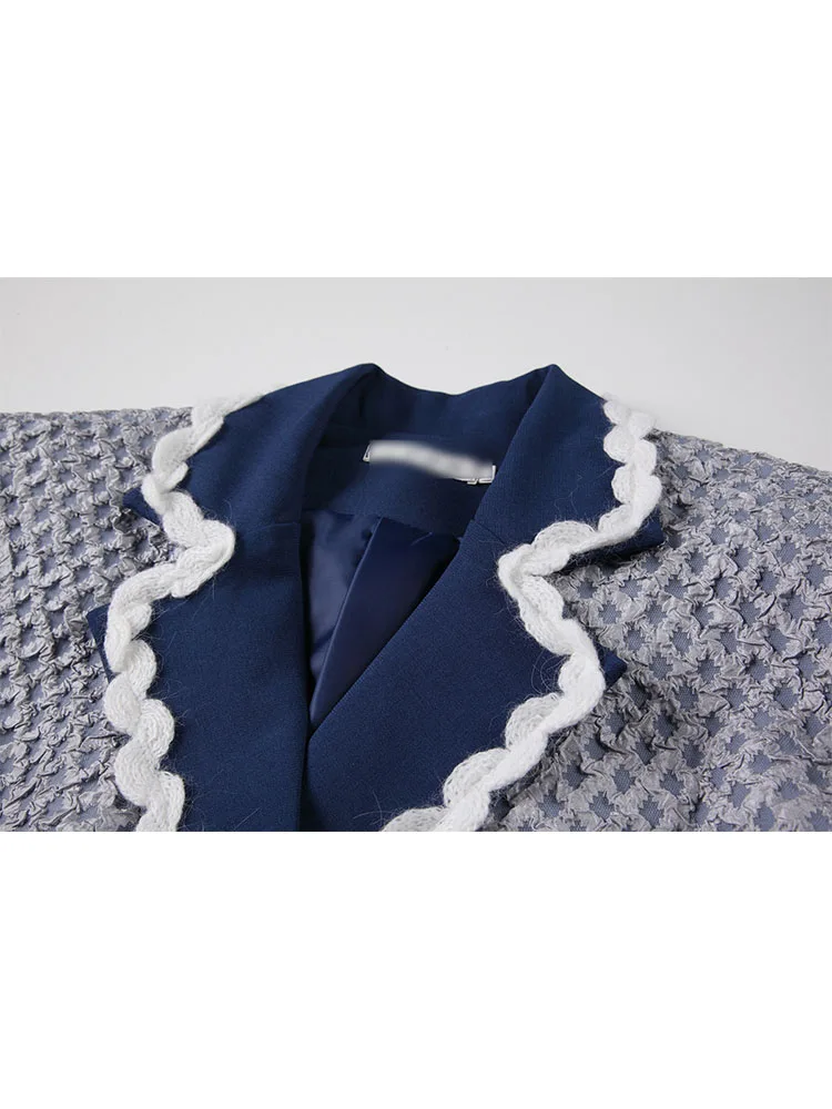 Женский двубортный Тренч во французском стиле свободная винтажная ветровка с