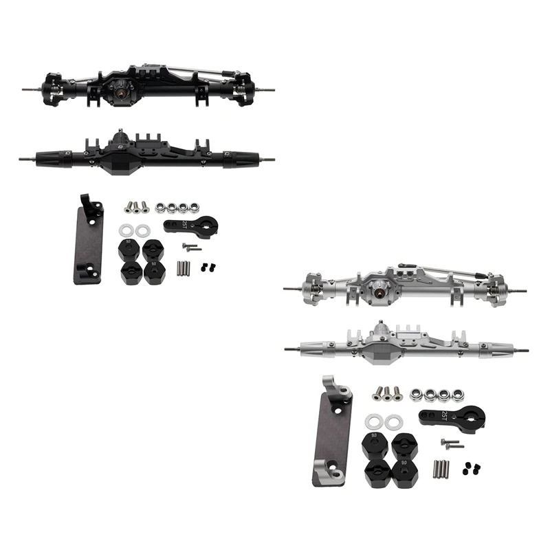 

Автомобили на радиоуправлении Полный алюминиевый сплав Передняя Задняя ось для 1/10 RC Crawler Axial Wraith 90018 90045 RR10 90048 90053