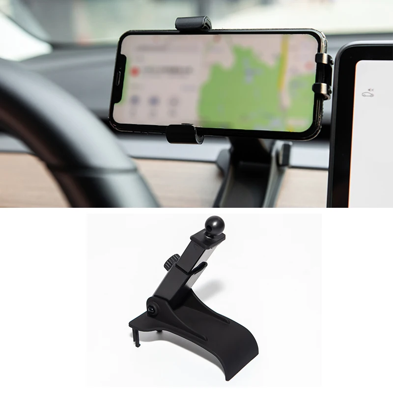 

Car Phone Mount, Phone Holder Support Dashboard Mount Holder for Tesla Model 3 ModelY Phone Holder Accessoires