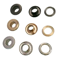 wholesale 100setslot no sew metal brass eyelets with washer 6mm12mm small round metal grommets 3color free shipping