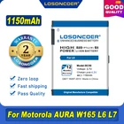 Аккумулятор LOSONCOER BC50, 100% мА ч, для Motorola Moto RIZR L6 L6i L6g L7 L7C K1 K2 R1 Z1 Z3 ROKR Z6m SLVR E8 L2