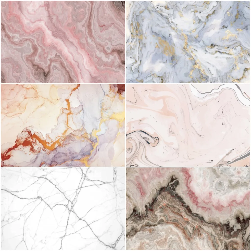 

Photography Backdrop Abstract Gradient Pattern Texture Marble Decoration Photographic Background Photo Studio Props