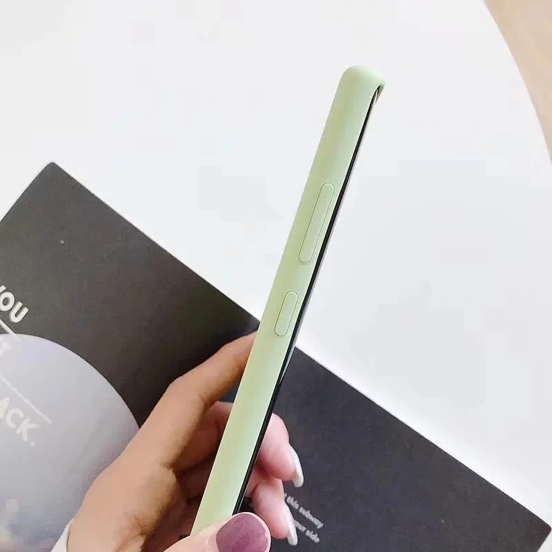 

Plain Liquid Silicone Case For Samsung Galaxy Note 10 10+ Plus 5G Sand Matte Cover Shockproof All-Inclusive Coverage Anti-Fall