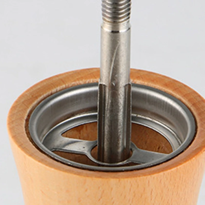 Высококлассная деревянная соль и перец мельницы кофемолка сделанные из