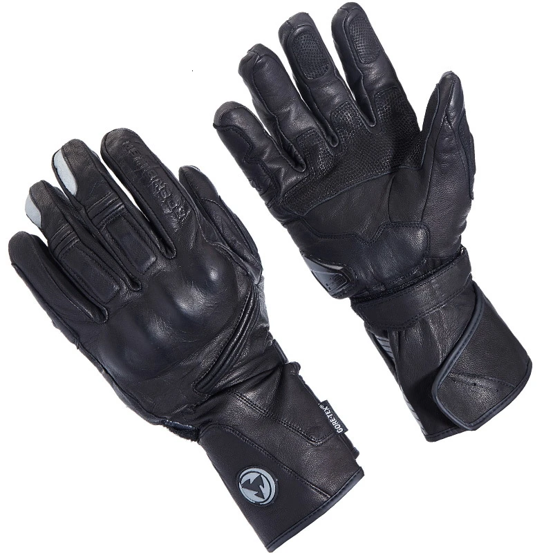 2020 мотоциклетные перчатки зимние теплые водонепроницаемые кожаные