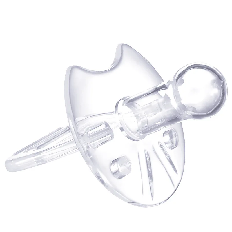 Pacifier Детская силиконовая+ деревянная пустышка, зажимы, милая Корона, сделай сам, цепочка для соски с держателем для мыши, для кормления детей, Прорезывание Зубов, жевательные игрушки, зажимы для пустышки - Цвет: Pacifier