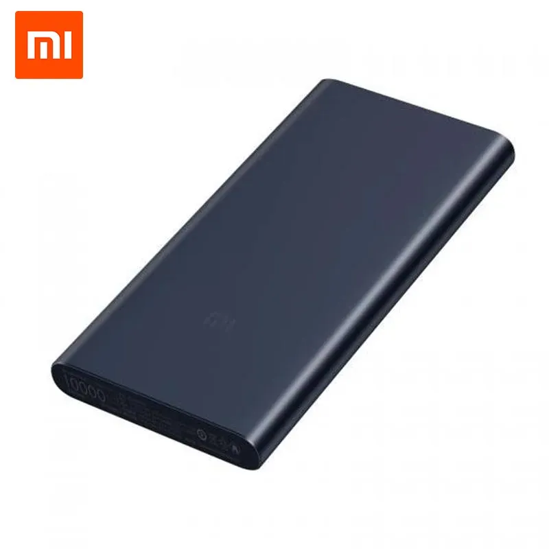 Внешний аккумулятор Xiaomi Mi Power Bank 2i 10000 mAh Мощность 15 Вт 2x USB A Кабель в комплекте Micro