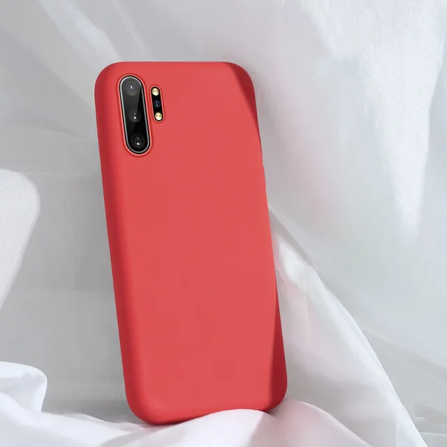 Note10 чехол жидкий мягкий, силиконовый, из ТПУ чехол для samsung Galaxy Note 10 Plus Note10Plus Note10+ Not 10 Plus 10+ Coque Fundas