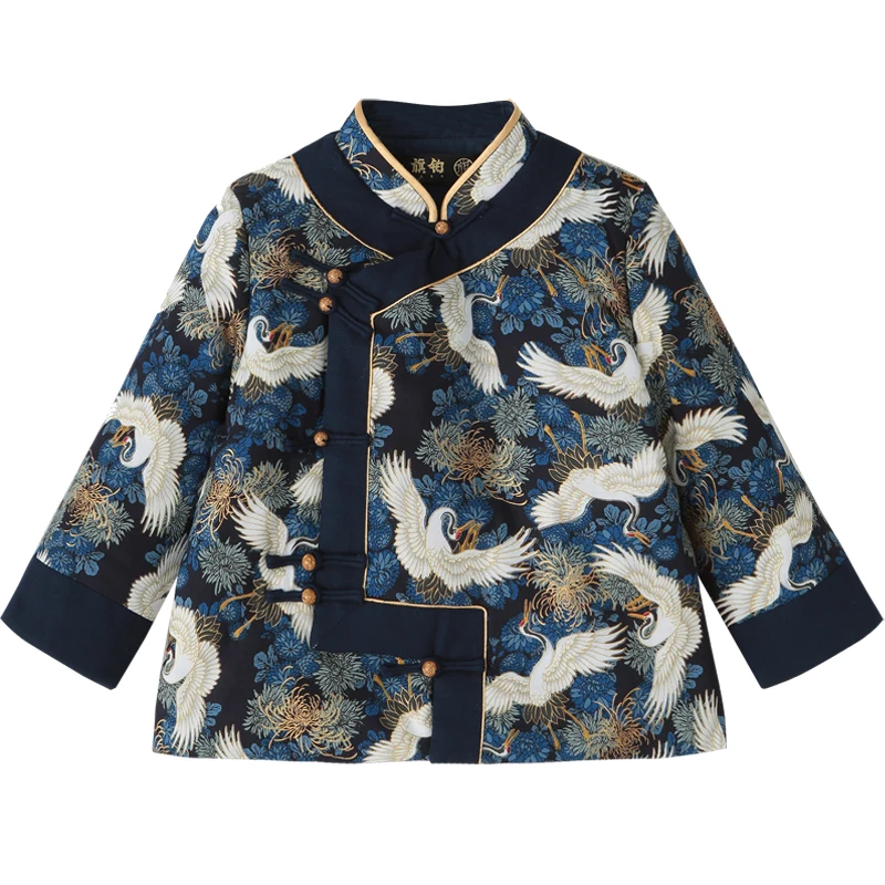 Хлопчатобумажная ткань кран цветочный узор японская ручной работы Diy хлопок