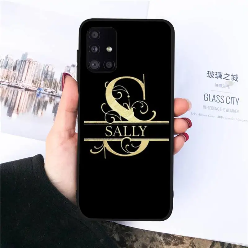 

Private custom name DIY Personalize Phone Case For Samsung galaxy S 7 8 9 10 20 edge A 6 10 20 30 50 51 70 note 10 plus