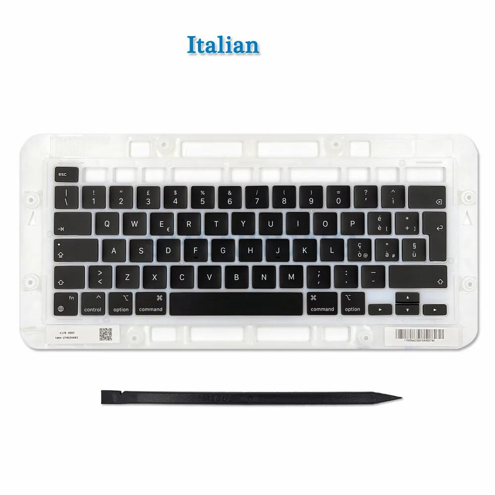 Ноутбук A2338 клавиши AZERTY-клавиши США * французский русский испанский... Для Macbook Pro