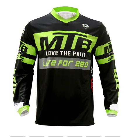 

2021 Enduro Motocross MX DH Jersey Downhill Mountain Bike motoBMX Tshirt Long Motorcycle Clothing Ropa For Men Quick Dry