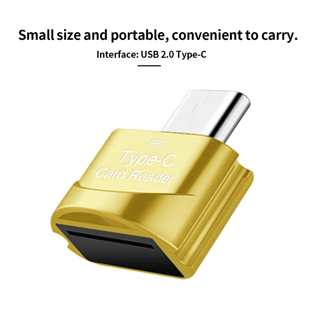Тип c кард ридер мобильный телефон флеш карты памяти TF считывающее устройство