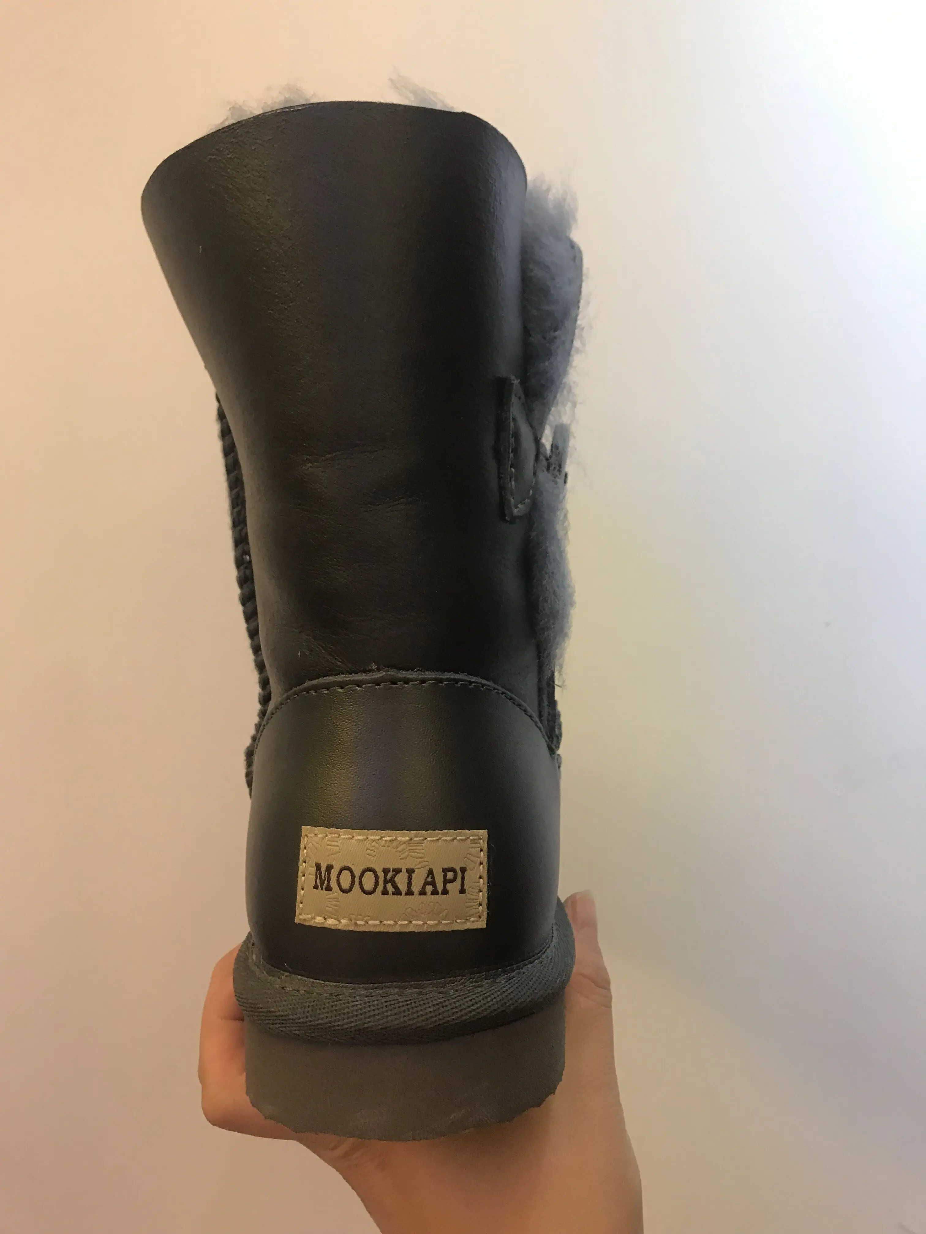 В 2019 году австралийские зимние сапоги с пряжкой высокого качества настоящая