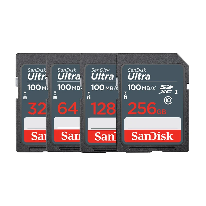 SanDisk Extreme Pro Memory Card 32GB 64GB 128GB U3 SD Card 256GB 16GB Flash Card SD Memory SDXC  SD Card for camera