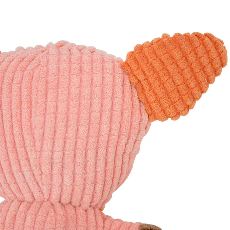 

6X Cute Animals Plush Dog Toys Funny Squeaky Pet Puppy Chew Bite Interactive Toy Pets Dogs Sounding Accessories Supplies