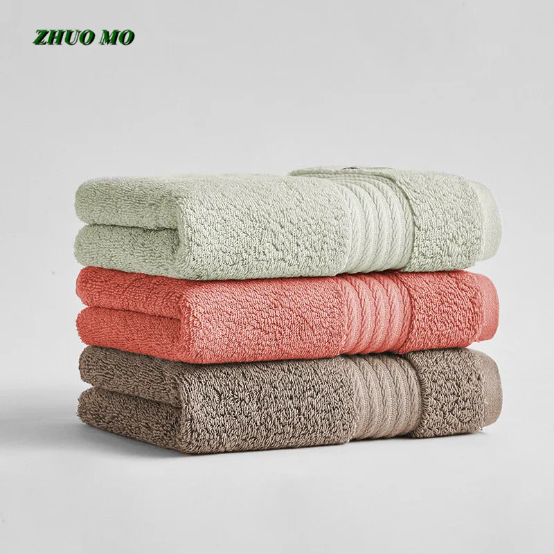 ZHUO MO 36*82 см роскошные египетские хлопчатобумажные полотенца для лица ванная