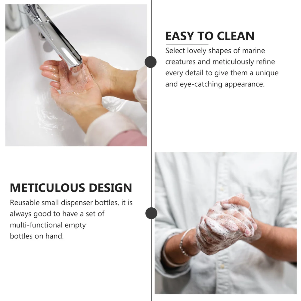 

5Pcs 250ml Empty Bottles Travel Portable Cosmetic Spray Dispenser Bottles