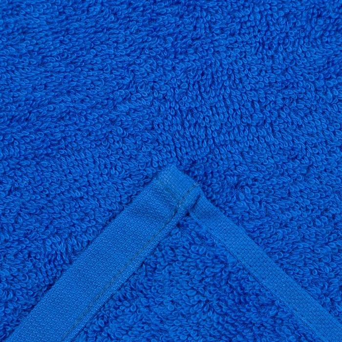 Terry towel Plait color blue 100x150 cm Home and kitchen products Garden Textile CLEANELLY sima land Towel simaland Bath For comfort bathroom