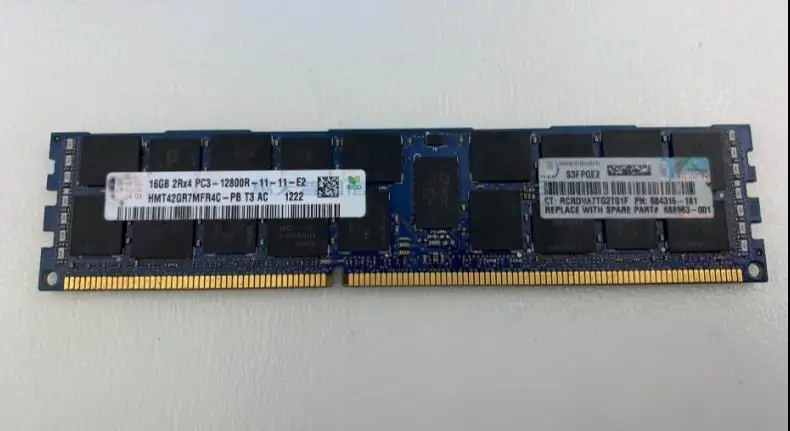 16 Гб 2Rx4 DDR3 1600 PC3-12800R ECC REG 16 Гб 688963-001 гарантированно Новое в оригинальной коробке. Обещали отправить в течение 24 часов