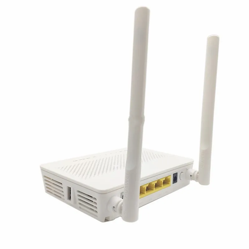 6 шт. Gpon onu EG8141A5 1GE + 3FE WLAN 2 4G WIFI 1TEL Б/у EPON ONT FTTH 5DB антенна домашнее оптоволоконное