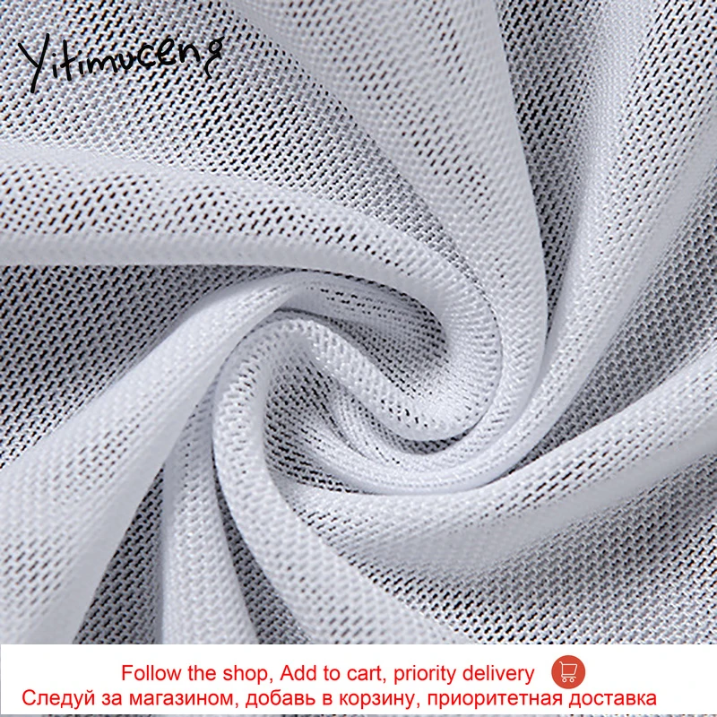 

Ytinuceng See Through Halter Backless Short Tank Tops Women Lace Up Sexy Club 2021 Summer Fashion Bandage Wrap Chest White Tops