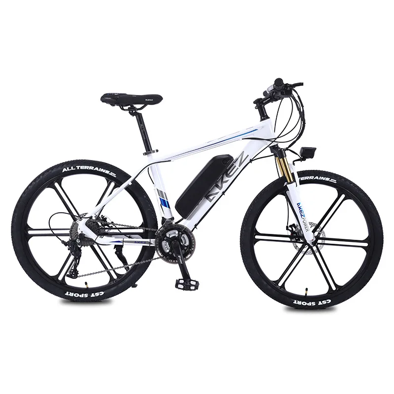 

26 inch aluminum alloy electric vehicle 36V350W variable speed lithium battery assist 27 speed mountain electric bicycle