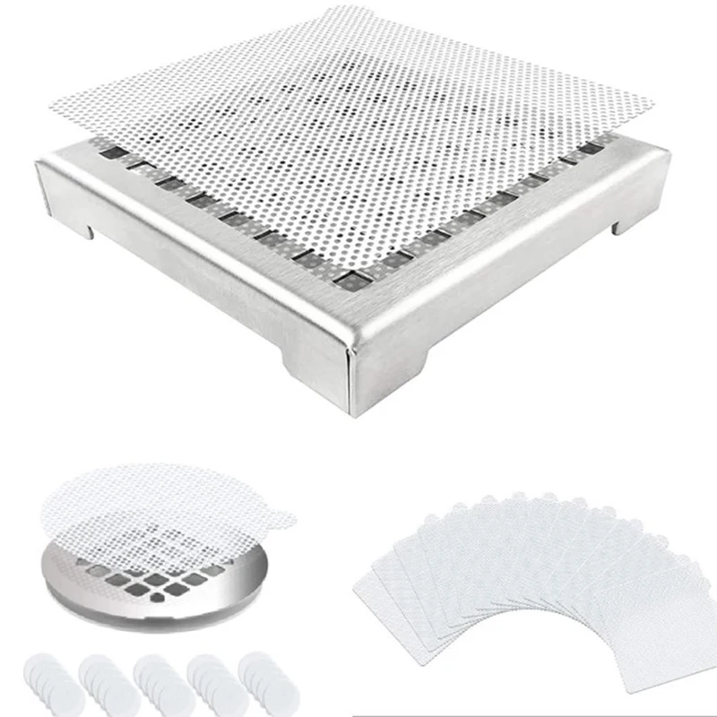 

12pcs Disposable Shower Drains Hair Catcher Mesh Stickers Bathroom Bathing Showe