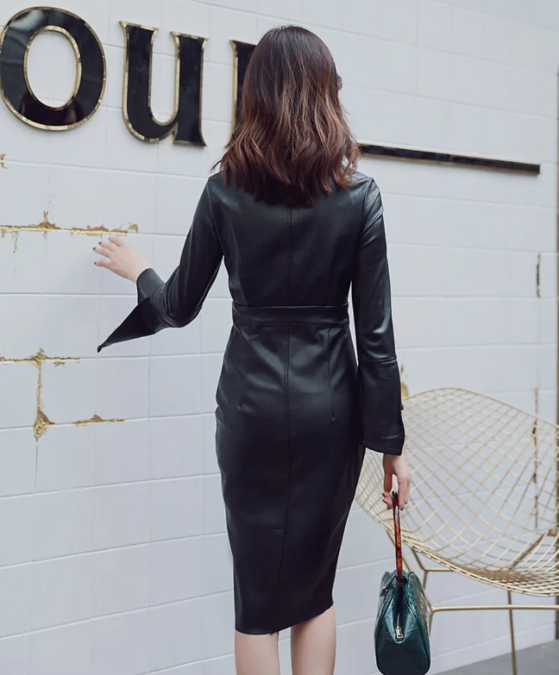 2021 для женщин с длинными рукавами одежда на молнии обтягивающие платья миди из