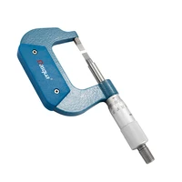 dasqua 25mm stainless steel blade micrometer with ratchet stop